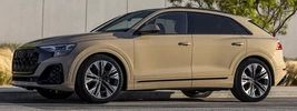 Audi Q8 55 TFSI quattro S line (Sakhir Gold Metallic) US-spec - 2025