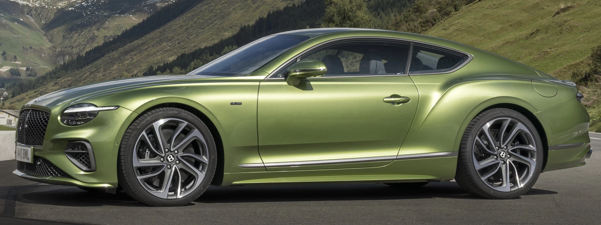   Bentley Continental GT Speed First Edition (Tourmaline Green) - 2024 - Car wallpapers
