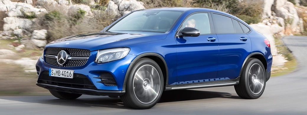   Mercedes-Benz GLC-class Coupe AMG Line - 2016 - Car wallpapers